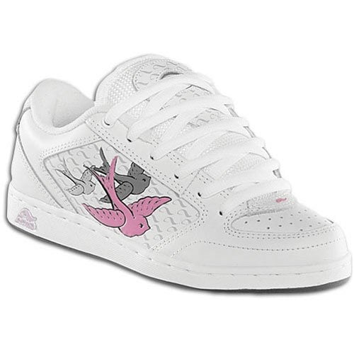 ADIO Womens Hamilton Sneakers 73171 White Pink Lifestyle Footwear Size Options Image 1