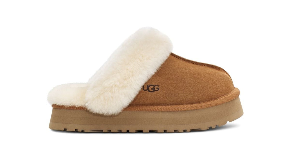 UGG Womens Disquette Slipper Chestnut - 1122550-CHE CHESTNUT Image 2