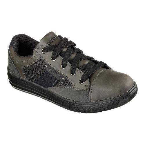 Skechers Boys Relaxed Fit Maddox Decoy Sneaker CHARCOAL/BLACK Image 1