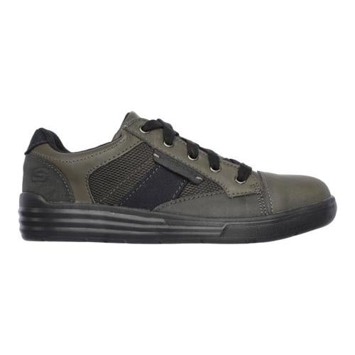 Skechers Boys Relaxed Fit Maddox Decoy Sneaker CHARCOAL/BLACK Image 3