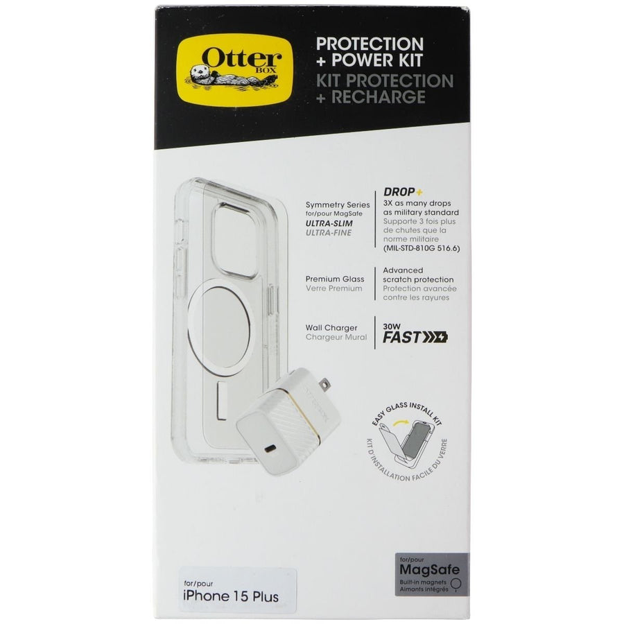 OtterBox Symmetry Protection + Power Kit for MagSafe for Apple iPhone 15 Plus Image 1