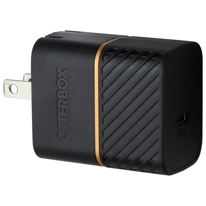 OtterBox 30W Fast Charge USB-C Wall Charger - Black Shimmer Image 1