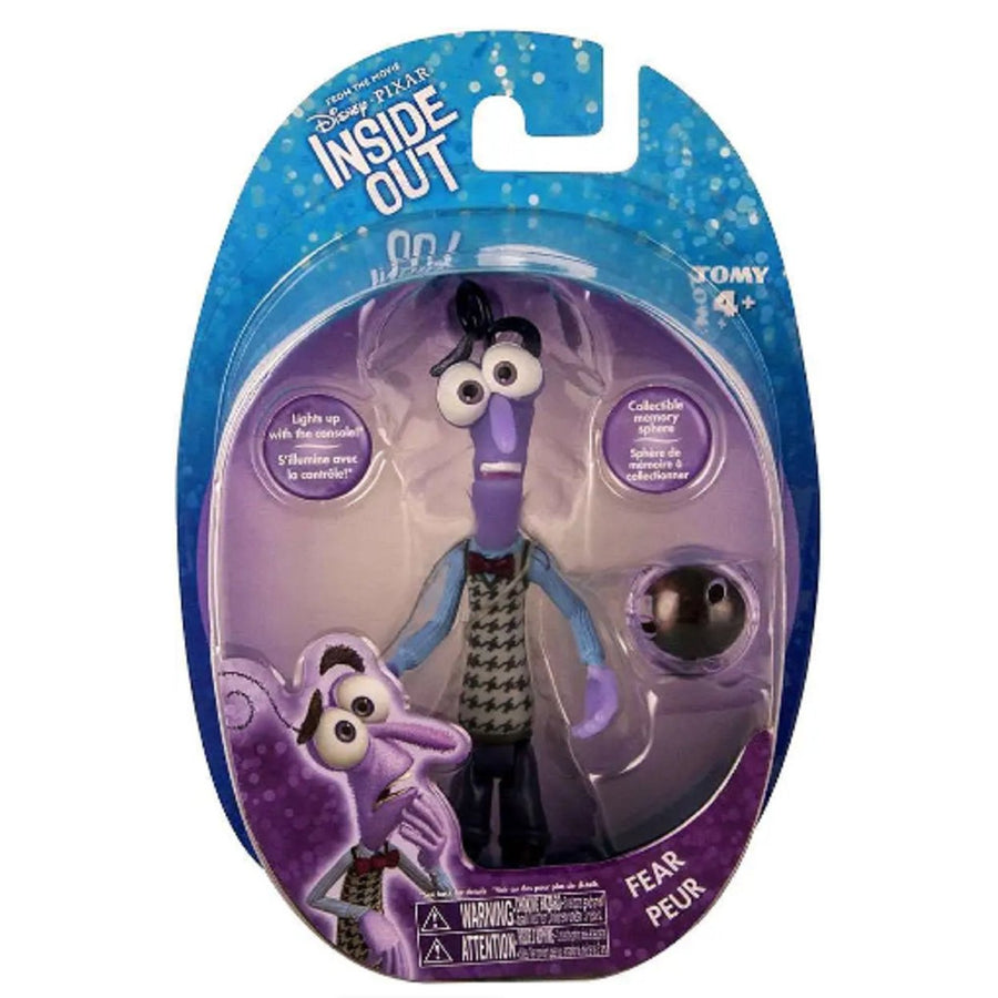 Inside Out Action Figure with Accessory - Fear with Memory Ball Image 1