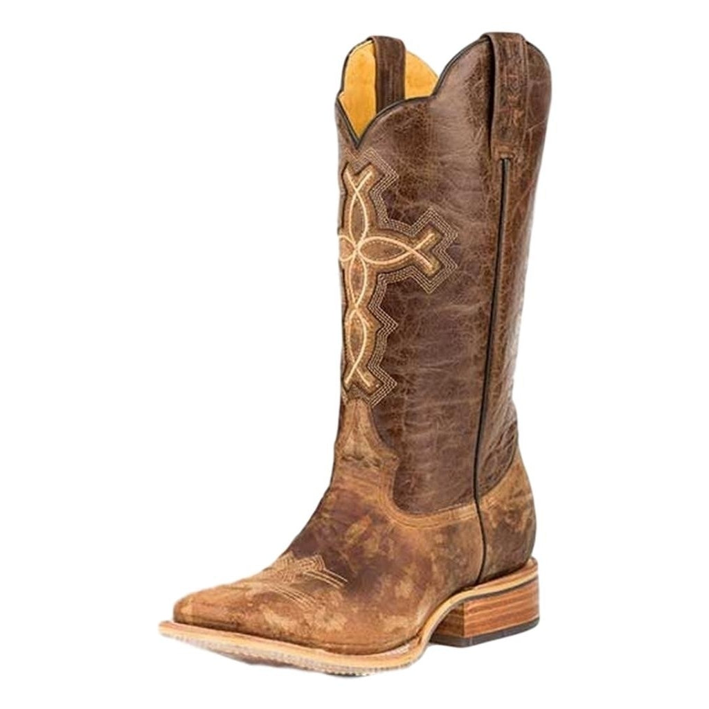 Tin Haul Western Boots Mens Ichthys Aroundus Brown 14-020-0007-0222 BR Image 1