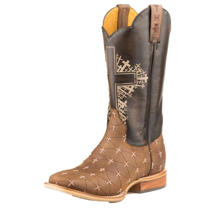 Tin Haul Western Boots Mens The Gospel Tan 14-020-0077-0426 TA Image 1