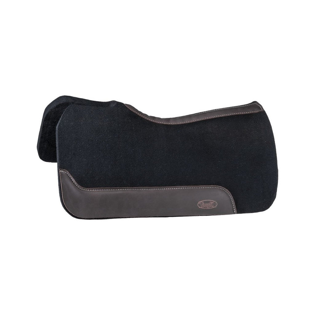 Tough 1 Saddle Pad Contoured Felt Cutback 31" x 31" Black 31-2609 Image 1