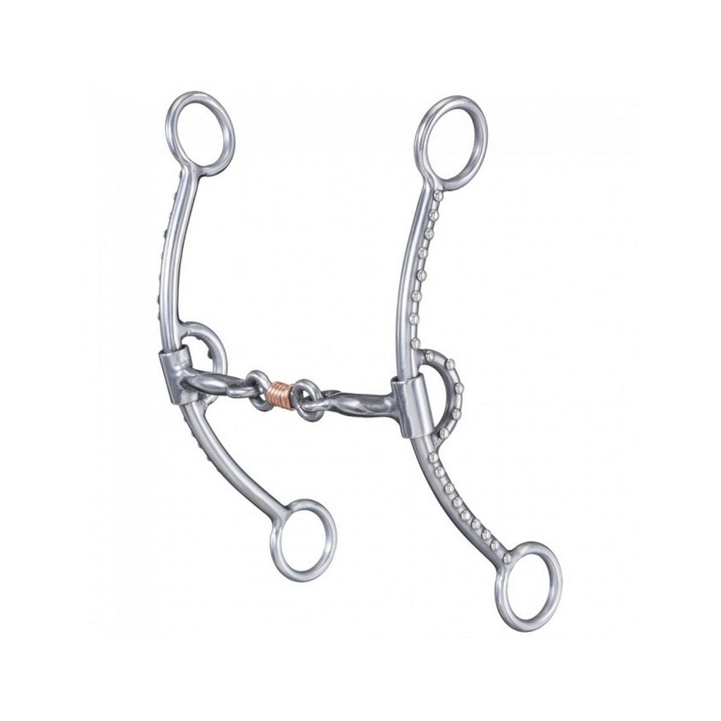 Tough 1 Bit Sweet Iron 3 Piece Lifter Snaffle 8" Cheeks 245201 Image 1