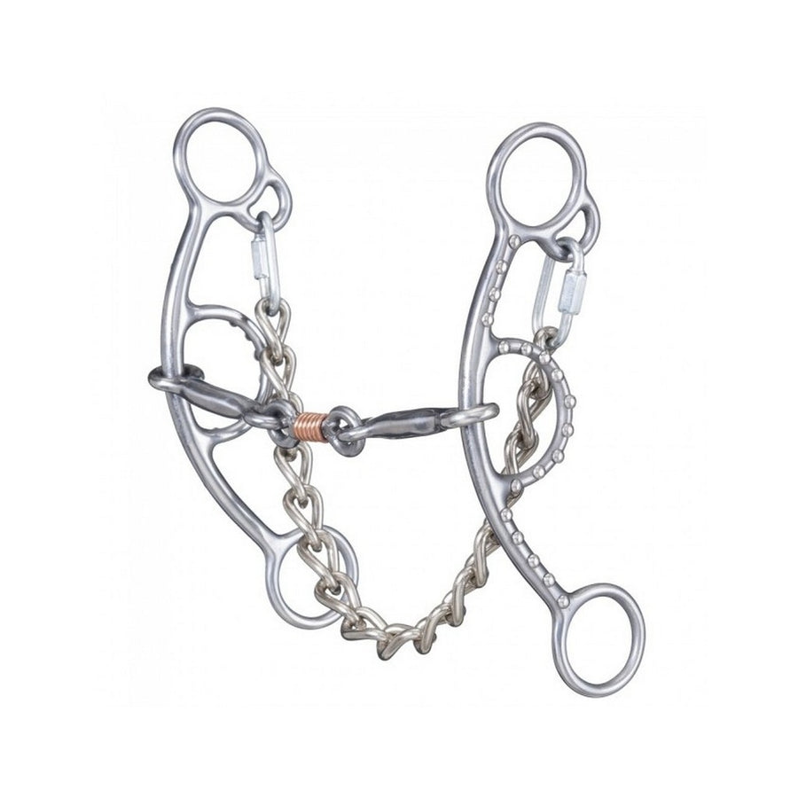 Tough 1 Bit Sweet Iron 3 Piece Short Shank Gag Snaffle 245204 Image 1