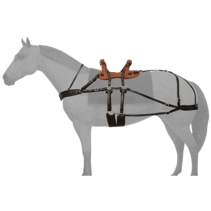 Tough 1 Western Saddle Classic Sawback Pack Working Horse Tack 74-1000 Image 1