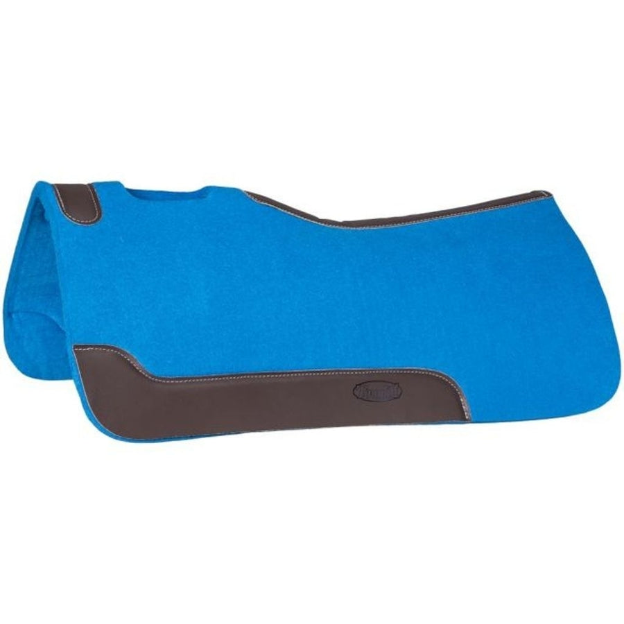 Tough 1 Saddle Pad 3/4" Contour Felt Absorbing 32 x 32 Turq 31-2575 Image 1