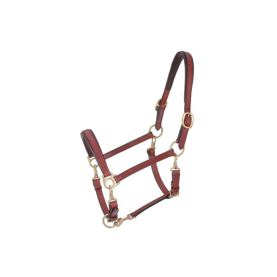 Tough 1 Halter Royal King 4-Way Stable Adjustable Horse Brown 44-9021 Image 1