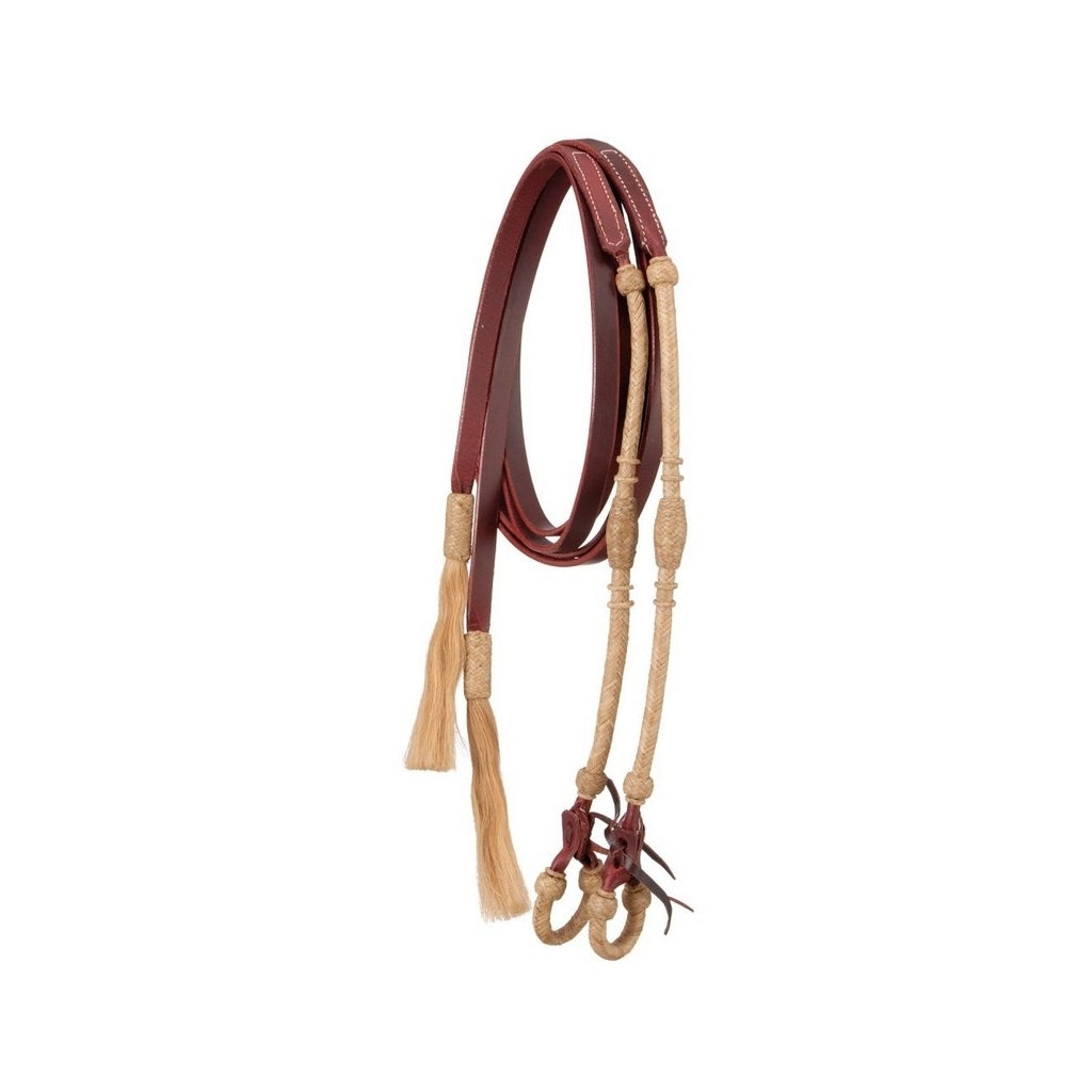 Tough 1 Reins Royal King Rolled Rawhide Split Horse Latigo 45-744 Image 1