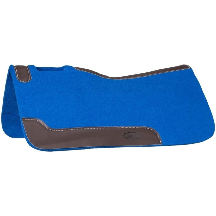 Tough 1 Saddle Pad 3/4" Contour Felt Absorbing 32 x 32 Royal 31-2575 Image 1