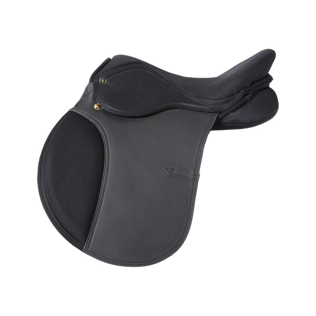 Tough 1 English Saddle Riviera Youth Pro Am 14" Black ES668R Image 1