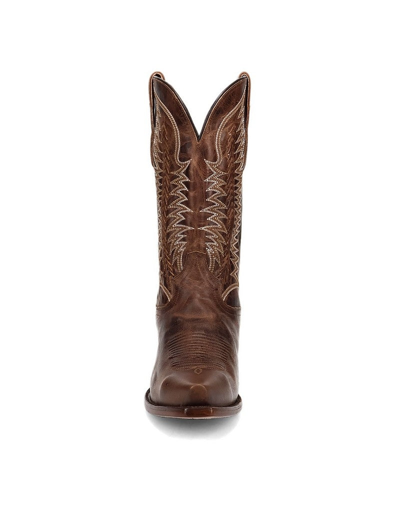 Dan Post Western Boots Mens Leather Rip Snip Toe Chocolate DP3177 Image 3