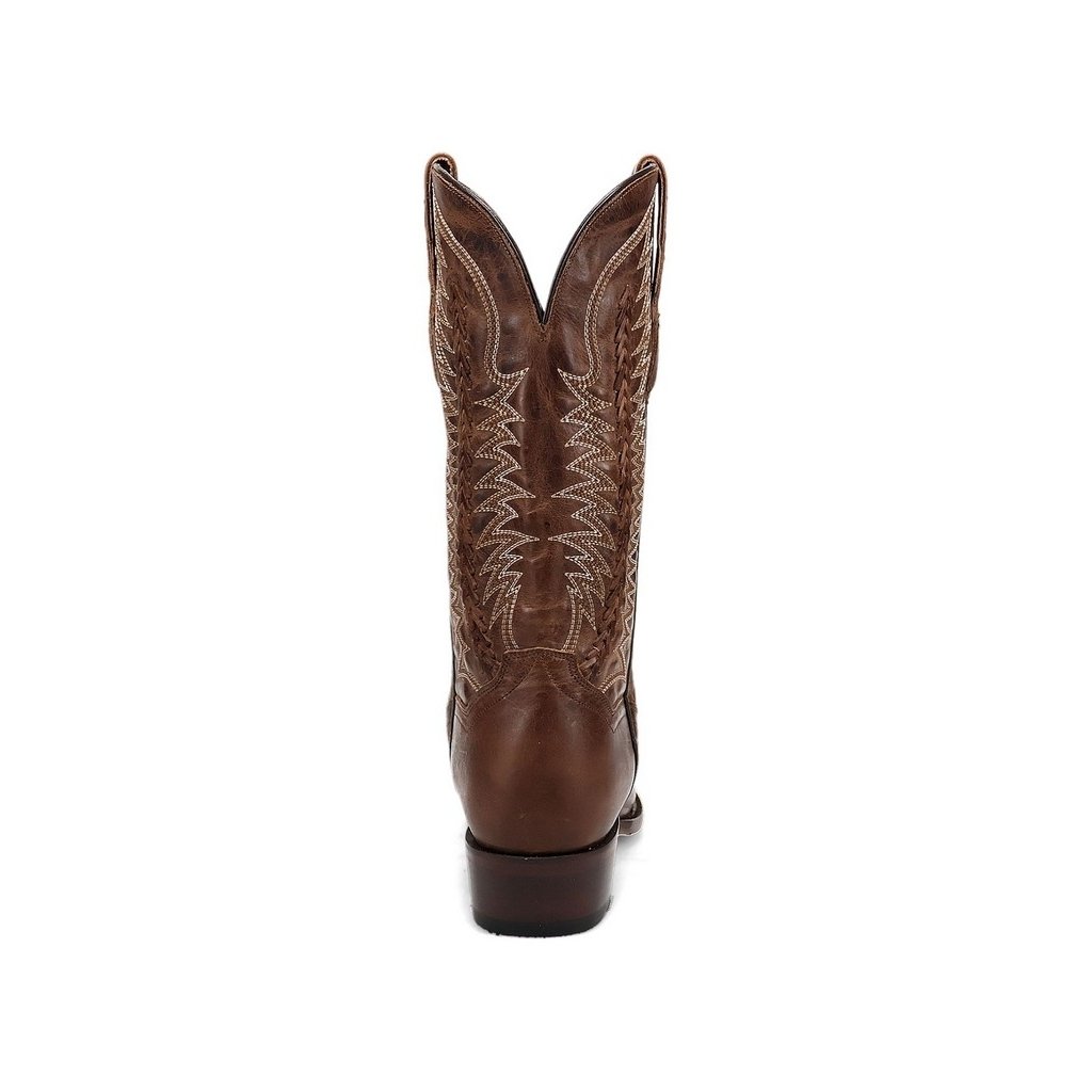 Dan Post Western Boots Mens Leather Rip Snip Toe Chocolate DP3177 Image 4