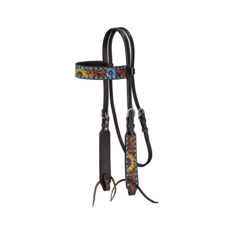 Royal King Western Headstall Sunflower Browband Multi-Color 45-8030 Image 1