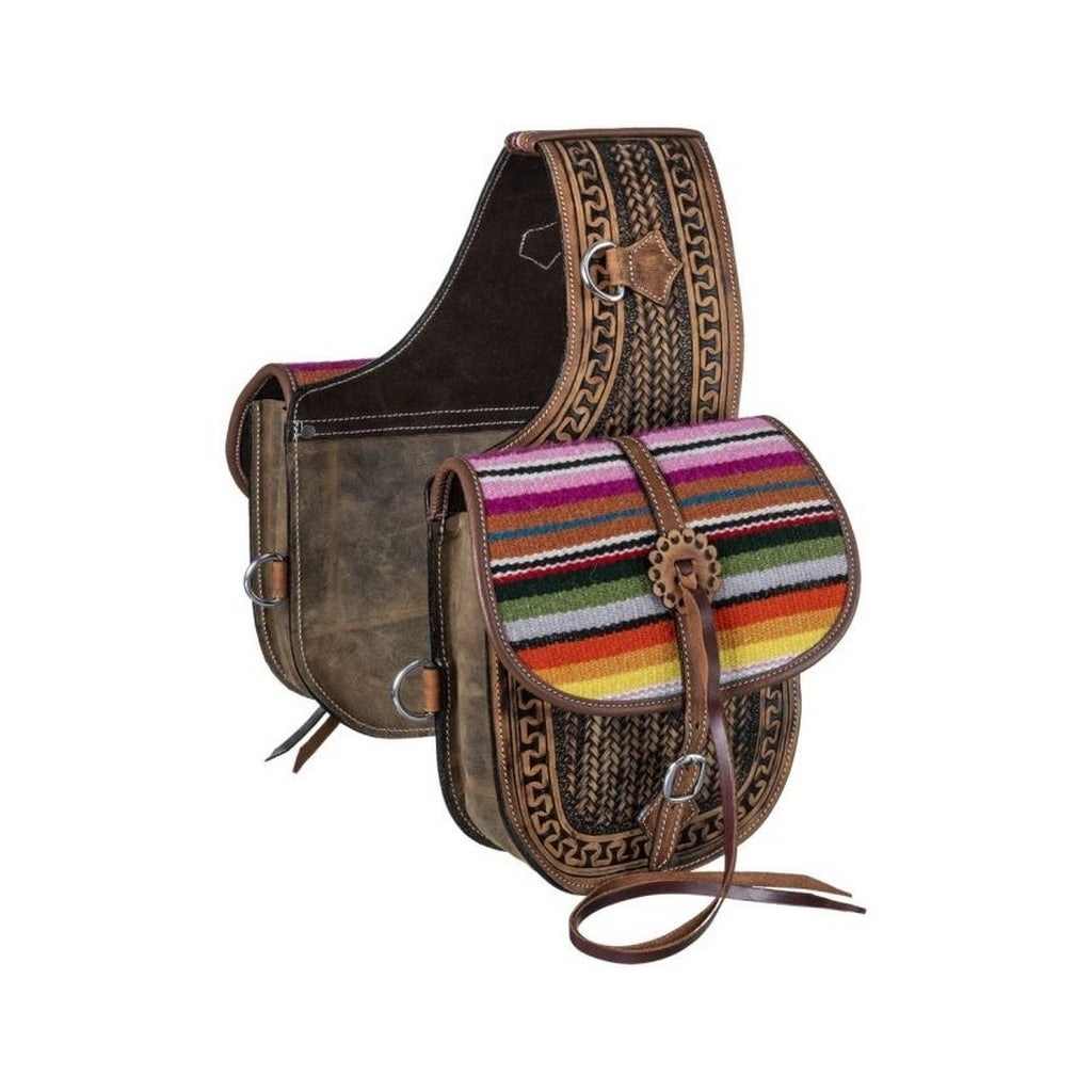 Tough 1 Saddle Bag Serape Buckle D Ring Attach Light Antique 61-1615 Image 1