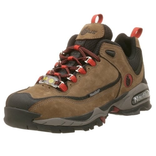 FSI Nautilus 1392 ESD Safety Toe Athletic Shoe Moss Mens Work Boots Image 1