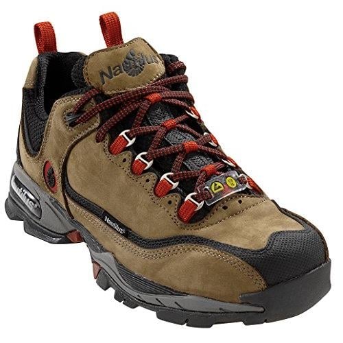 FSI Nautilus 1392 ESD Safety Toe Athletic Shoe Moss Mens Work Boots Image 2