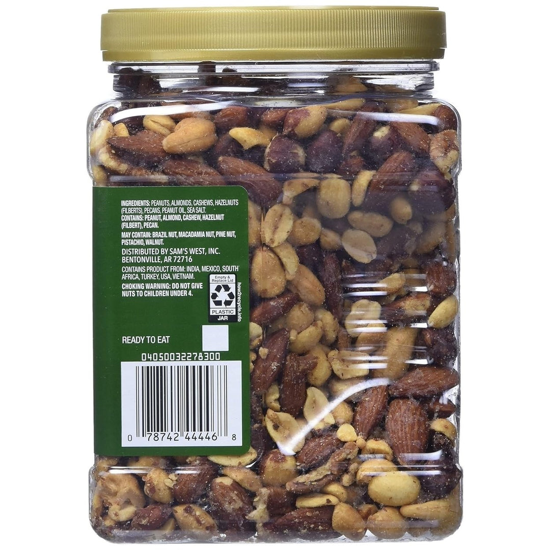 Members Mark Deluxe Mixed Nuts with Sea Salt (34 Ounce) Image 4