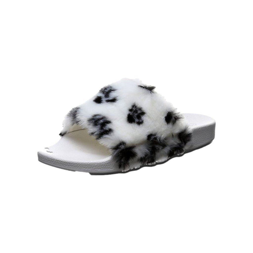 Bearpaw Casual Slippers Womens Lucinda Plush faux Flip Flop 2688W Image 1