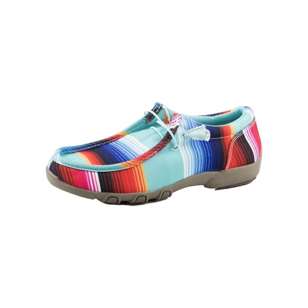 Roper Casual Shoes Womens Chillin Serape Blue 09-021-1791-2868 BU Image 1