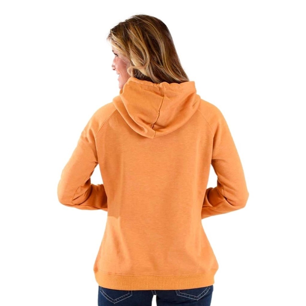 Cowgirl Tuff Western Sweatshirt Womens Be Strong Mustard SIG2249 Image 2