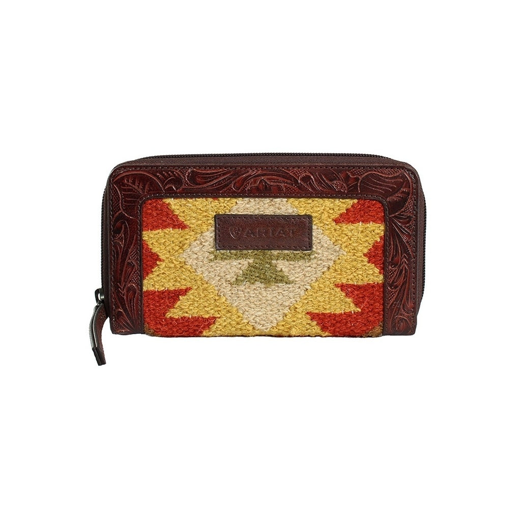 Ariat Western Wallet Women Brynlee Aztec Zipper Multi-Color A770012097 Image 1