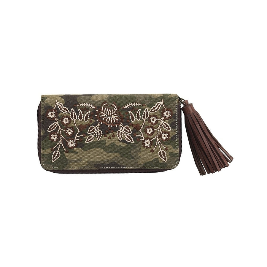 Blazin Roxx Western Wallet Womens Clutch Embroidery Camo N770009302 Image 1