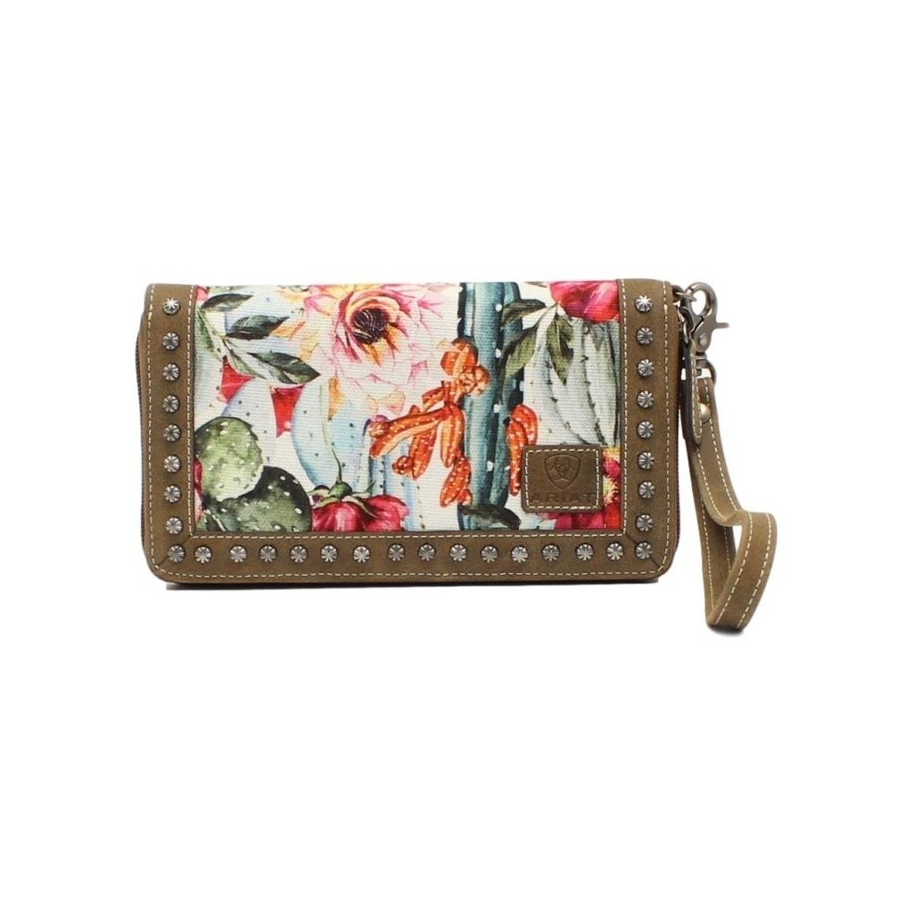 Ariat Western Wallet Womens Cacti Clutch Wristlet Multi A770000197 Image 1