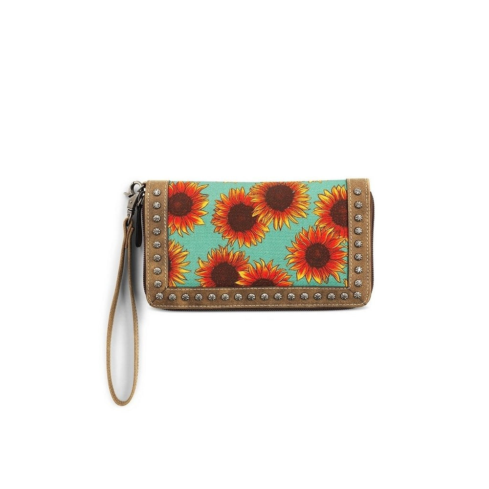 Ariat Western Wallet Womens Sunflower Clutch Multi-Color A770015427 Image 2