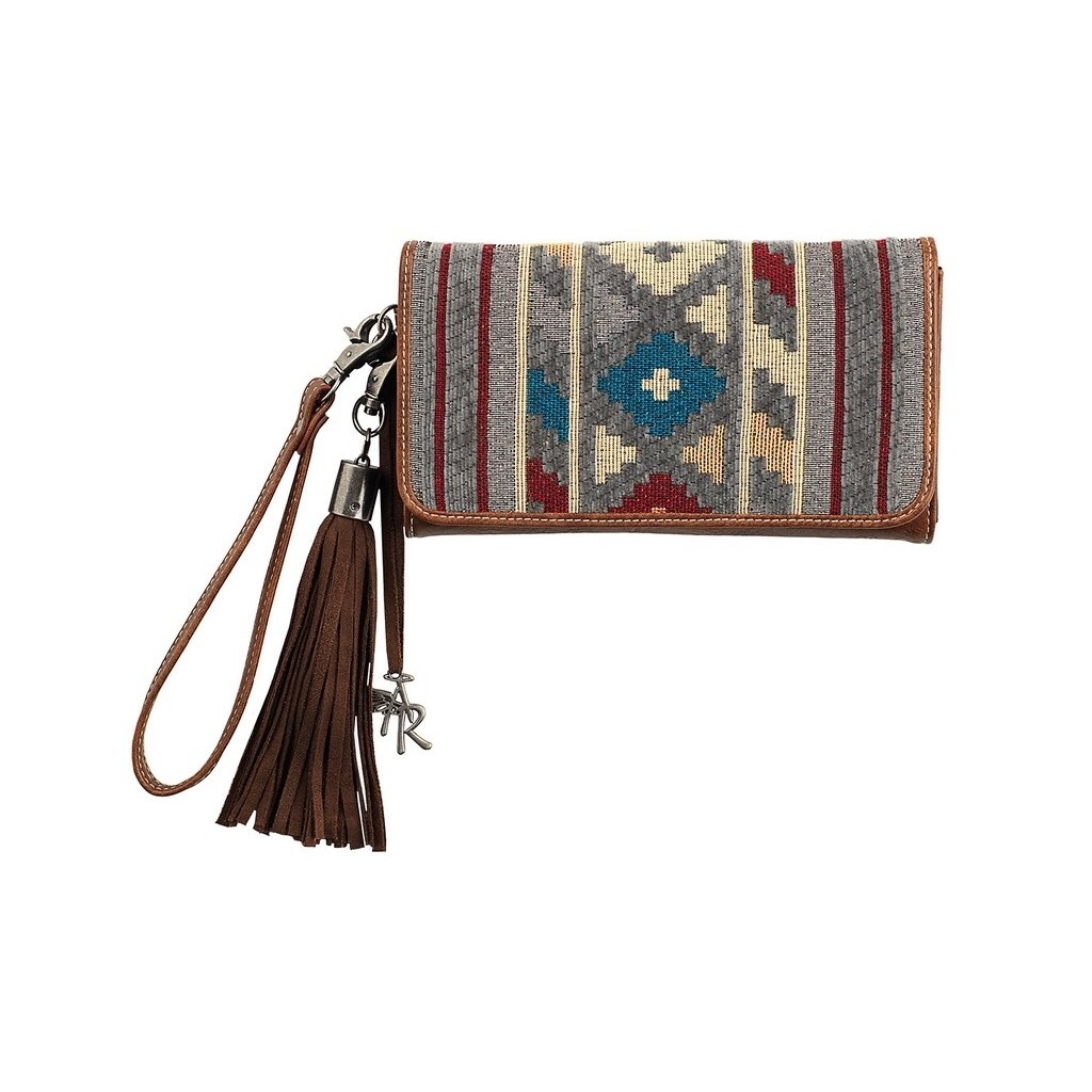 Angel Ranch Western Wallet Womens Southwest Wristlet Multi D330006897 Image 1