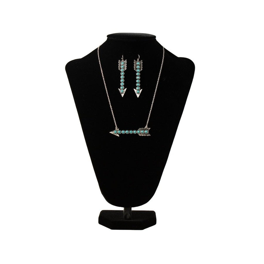 Silver Strike Western Jewelry Set Womens Arrow Pendant D450023733 Image 1