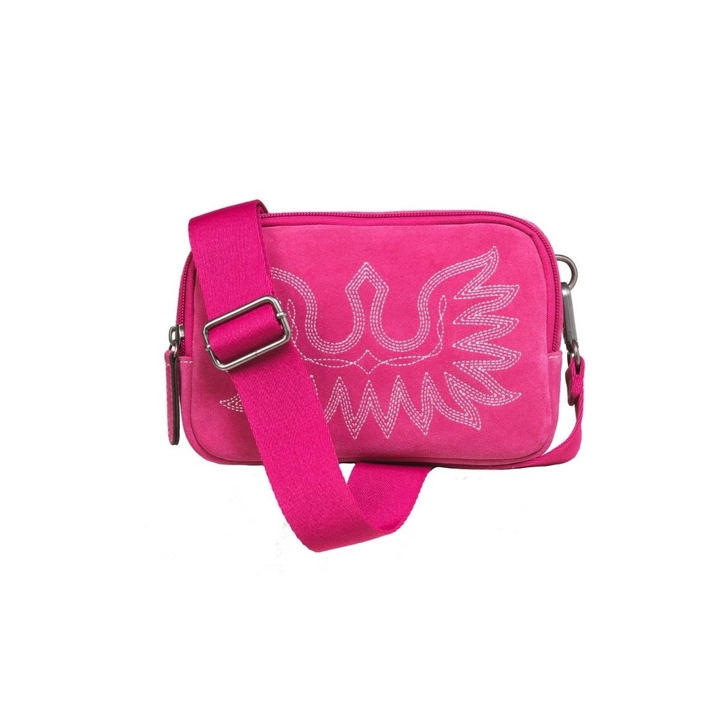 Ariat Western Handbag Womens Casanova Belt Bag Hot Pink A770016729 Image 1