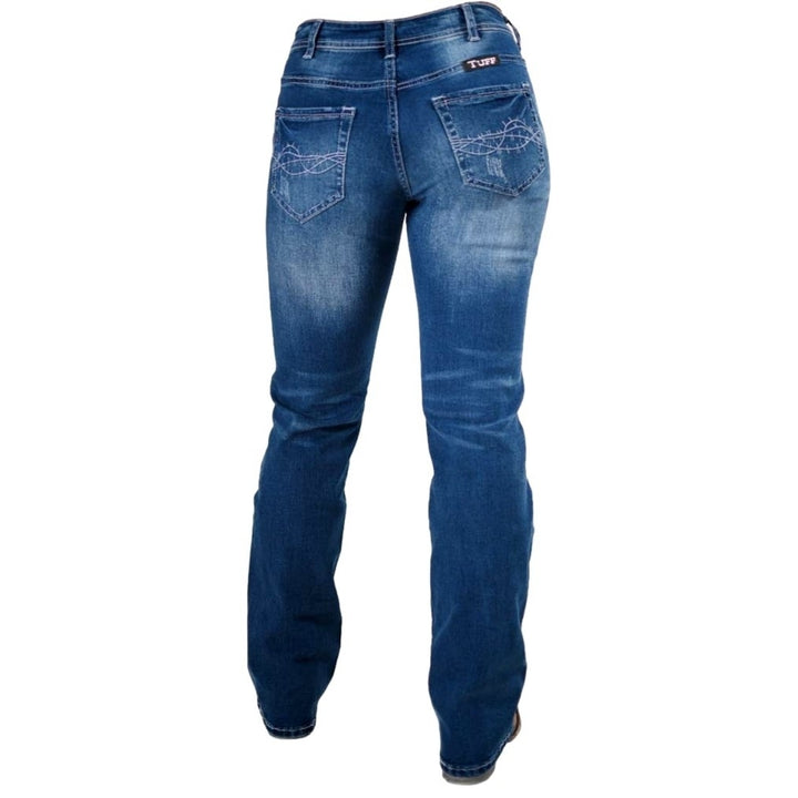 Cowgirl Tuff Western Jeans Womens Right On II Bootcut Med JRITII Image 3