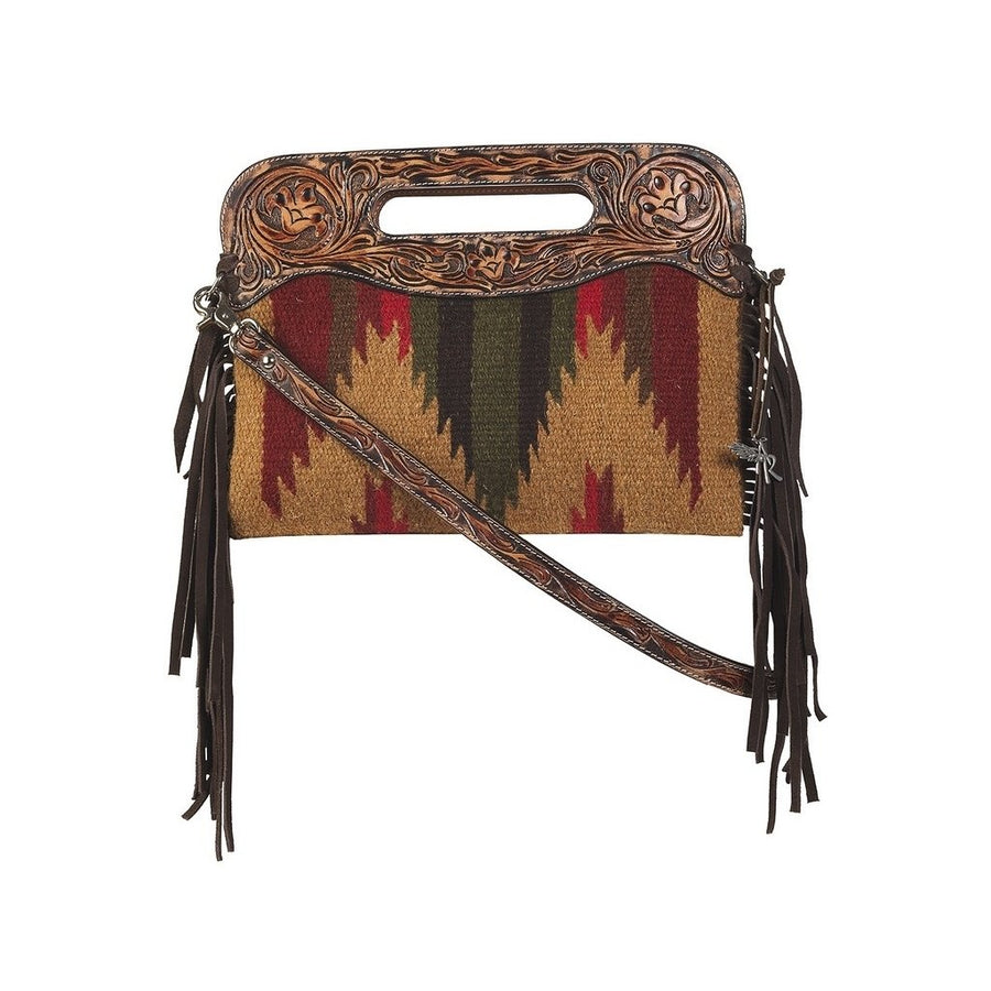 Angel Ranch Western Handbag Crossbody Aztec Blanket Multi D330003508 Image 1