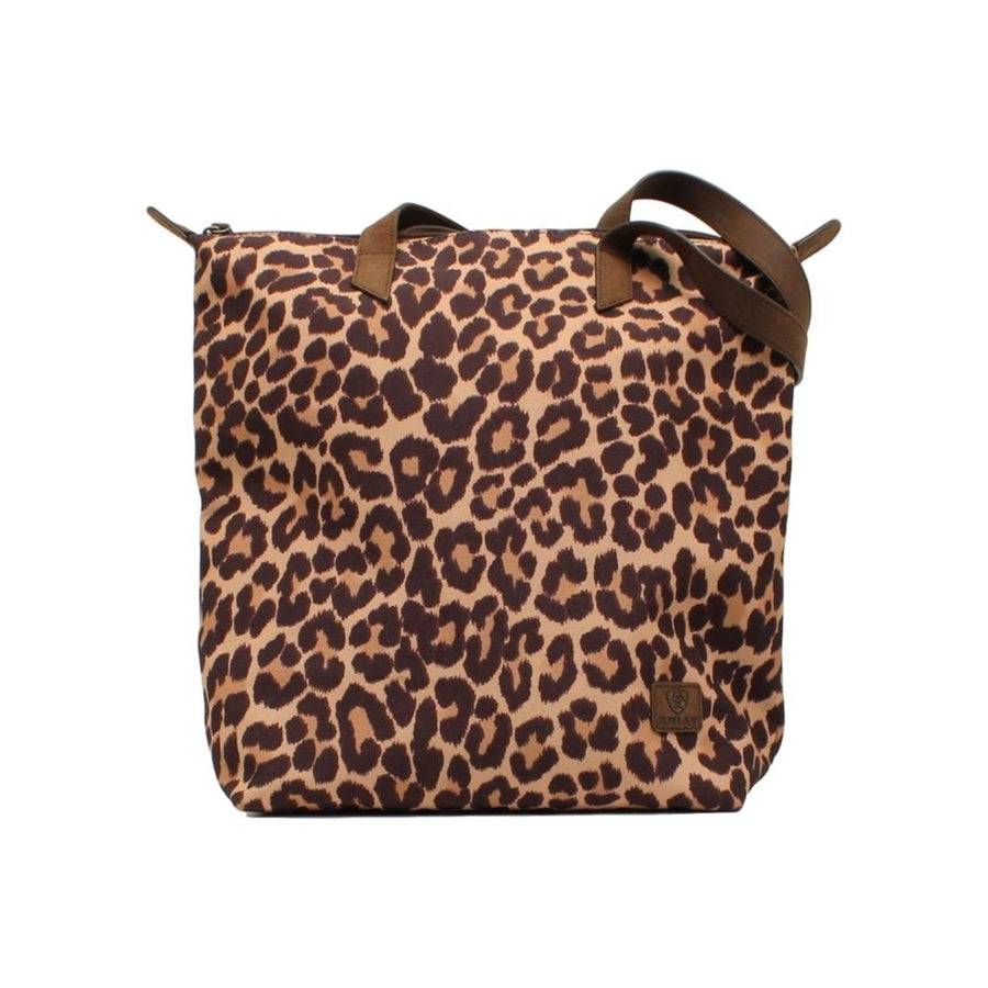 Ariat Western Handbag Cruiser Matcher Zipper Tote Leopard A770000002 Image 1