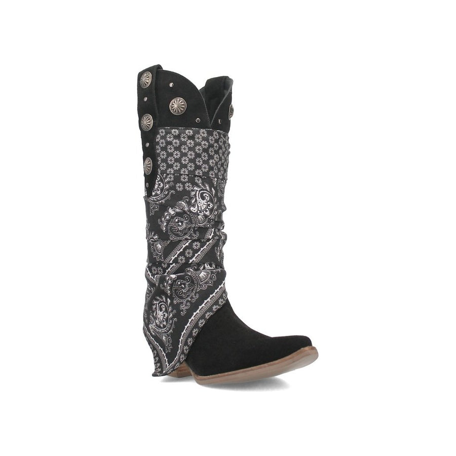 Dingo Western Boots Womens Bandana Rhapsody Leather Snip Toe DI194 Image 1