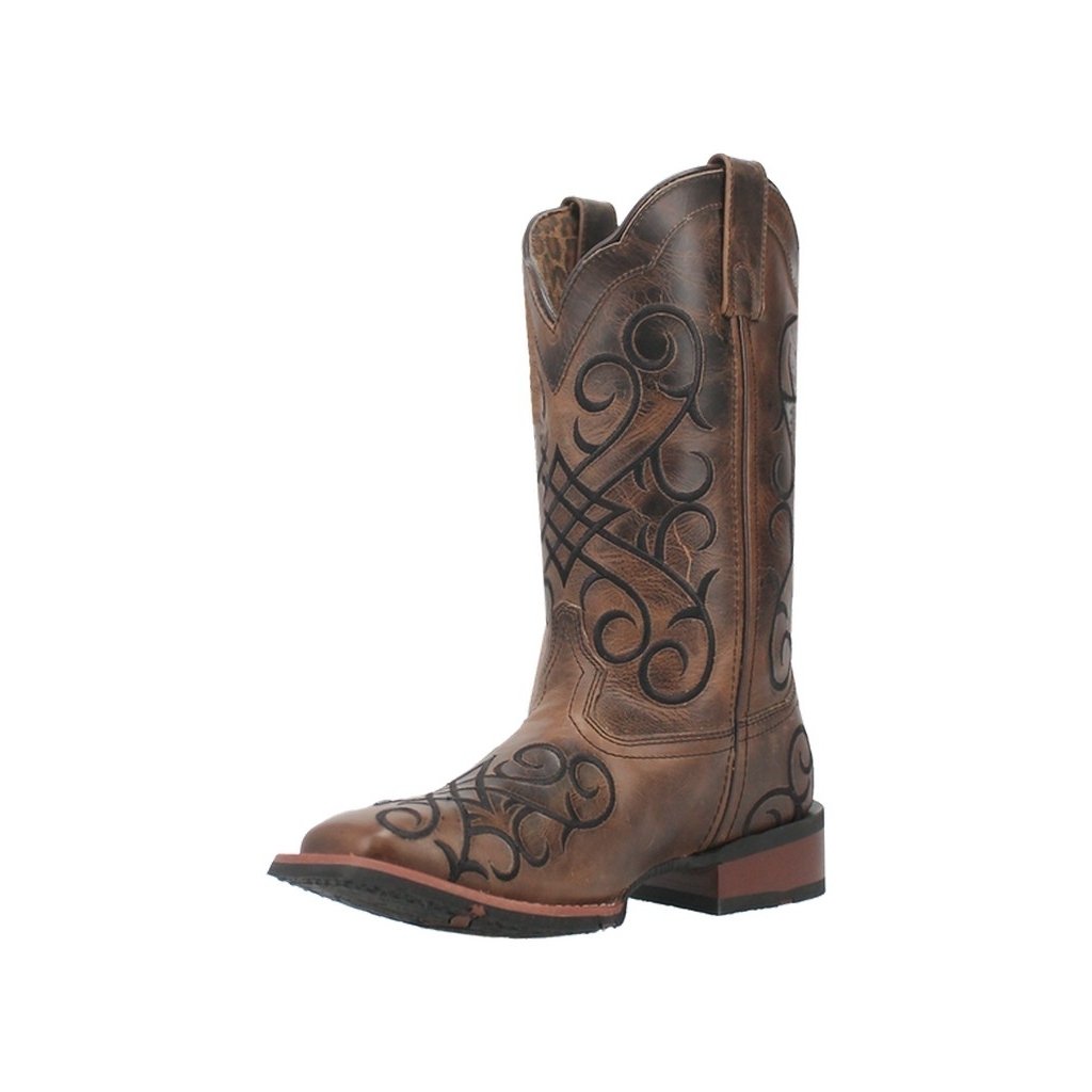 Laredo Western Boots Womens Margo Embroidery Dark Brown 5620 Image 1