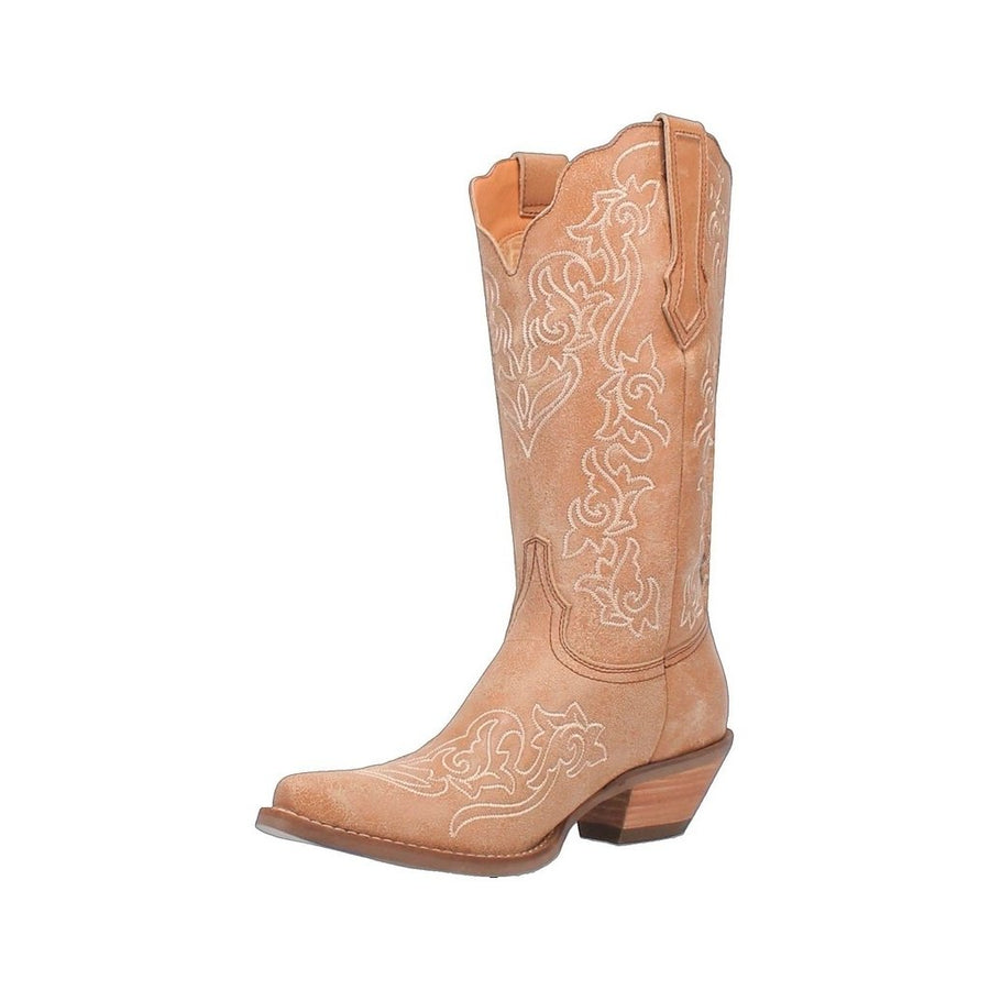 Dingo Western Boots Womens Flirty N Fun Embroidery Snip Toe DI171 Image 1