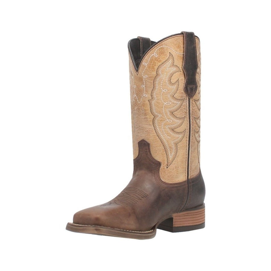 Laredo Western Boots Womens Delaney Square Toe Dark Brown 5946 Image 1