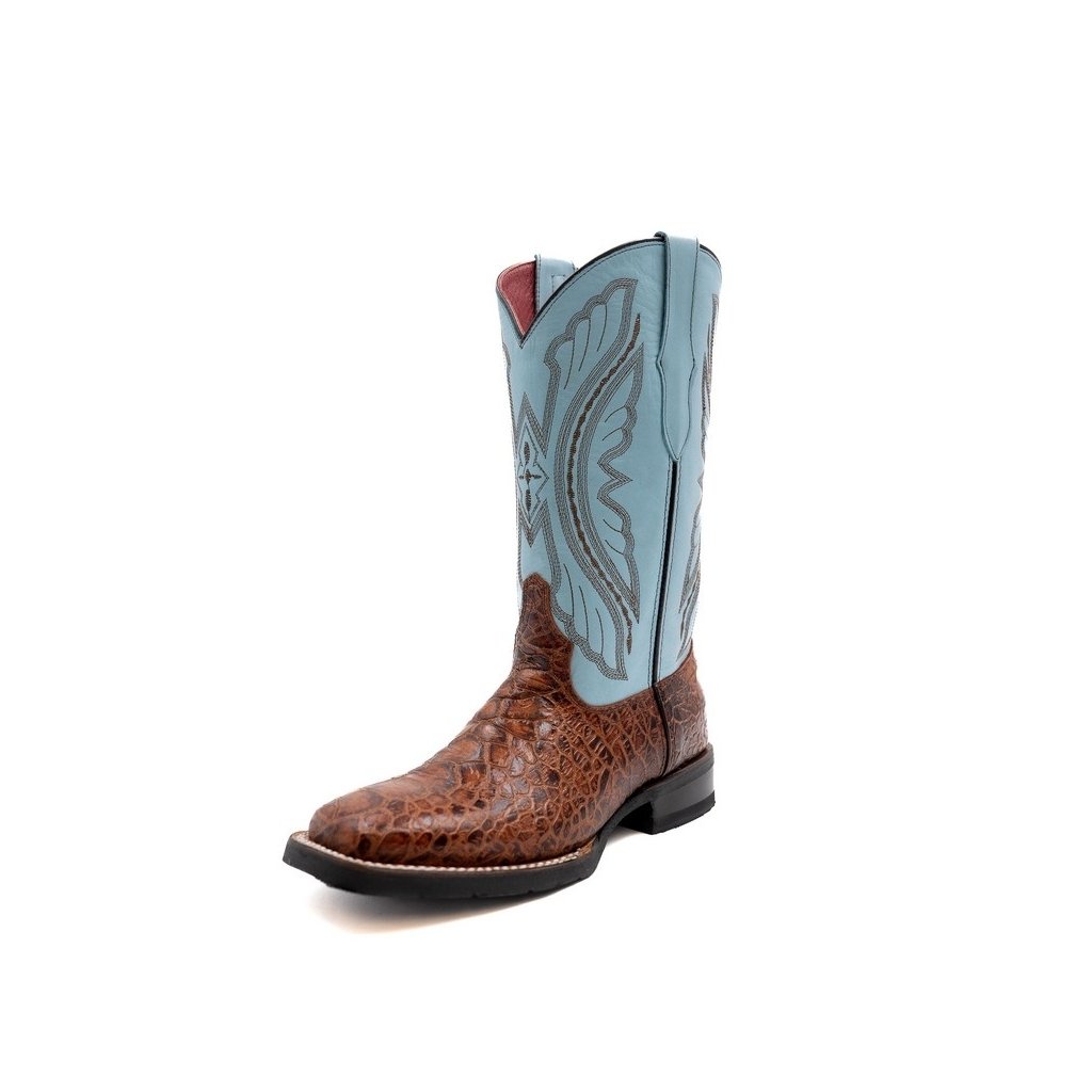 Ferrini Western Boots Womens Kai Sea Turtle Print Cigar 92593-61 Image 1