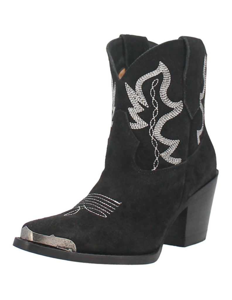 Dingo Western Boots Womens Joyride Leather Pull On Bootie DI544 Image 1