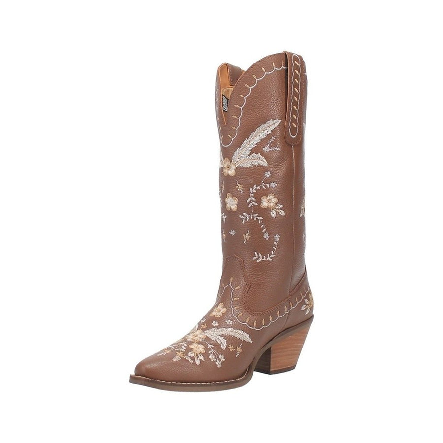 Dingo Western Boots Womens Full Bloom Embroidery Snip Toe DI939 Image 1