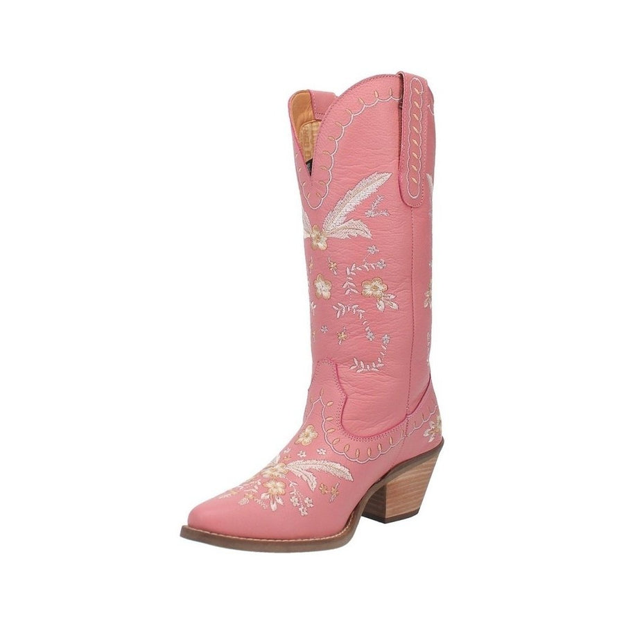 Dingo Western Boots Womens Full Bloom Embroidery Snip Toe DI939 Image 1