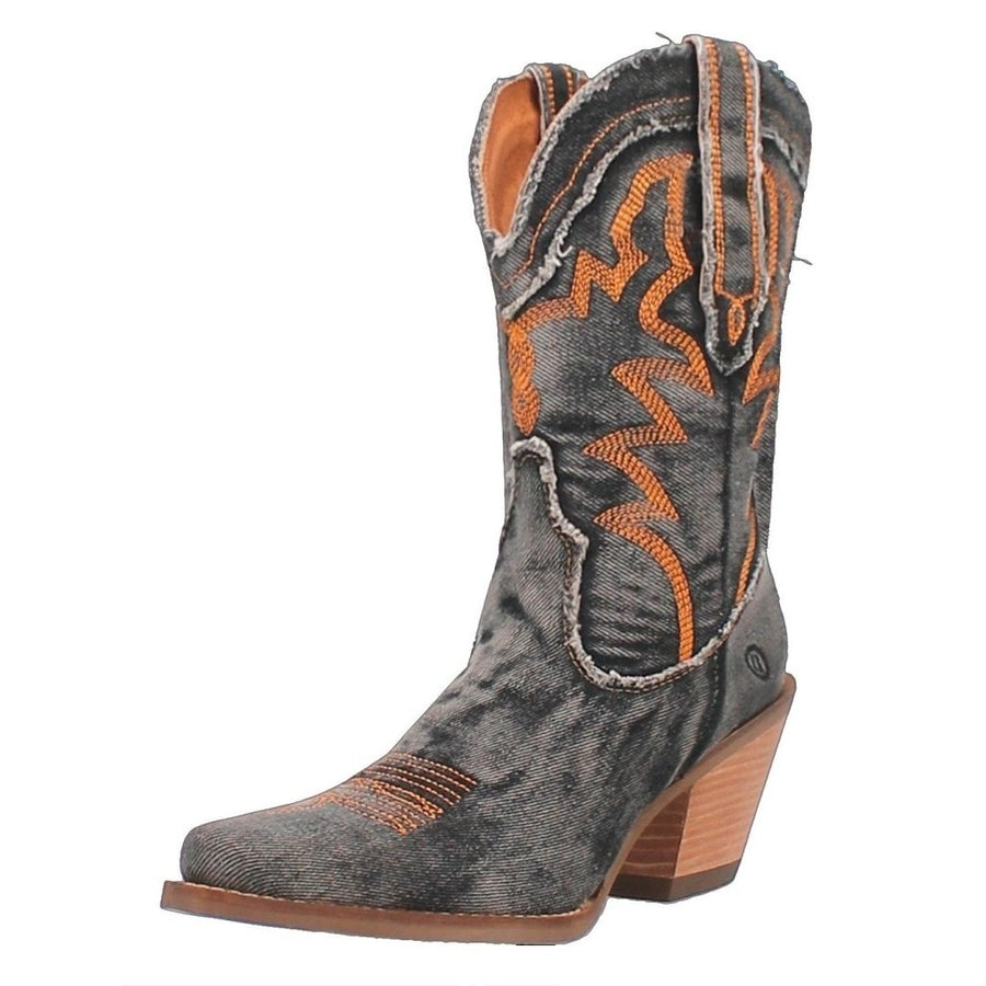 Dingo Western Boots Womens YAll Need Dolly 9" Pull On DI950 Image 1