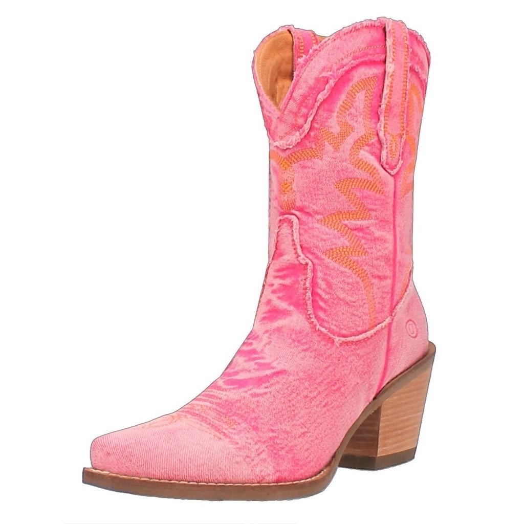 Dingo Western Boots Womens YAll Need Dolly 9" Pull On DI950 Image 1