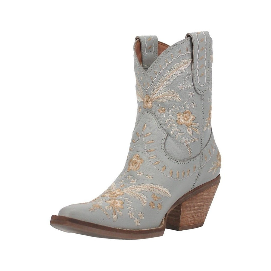 Dingo Western Boots Womens Primrose Flower Embroidery Bootie DI748 Image 1