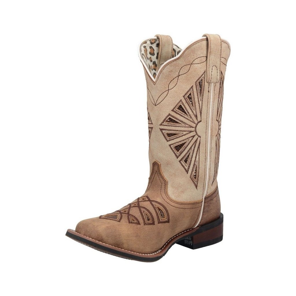 Laredo Western Boots Womens Kite Days Embroidered Detail Brown 5821 Image 1